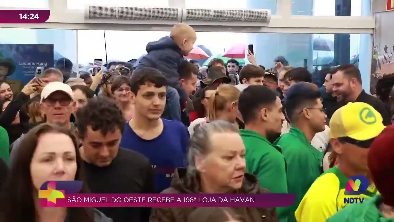 Havan inaugura 198ª loja em São Miguel do Oeste após dez anos de tentativas