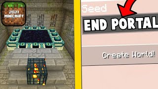 MiniCraft 2021 - BEST END PORTAL SEED in Minicraft 2021 (OMG!!!!)