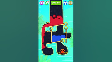 Save the Fish Challenge | Pull The Pin | Best Mobile Puzzle Game 2025 🔥| Ios android Gameplay #short