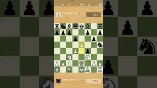VULNERABLE TRAP SETTING checkmate in 8 moves #chess #chesscom #gaming #chesstactics #gothamchess
