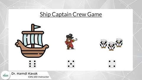 Modeling "Ship Captain Crew" game in Python (PART 1)
