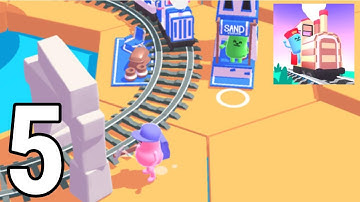 Tiny Trains - Gameplay / Walkthrough - Part 5 (IOS & Android)