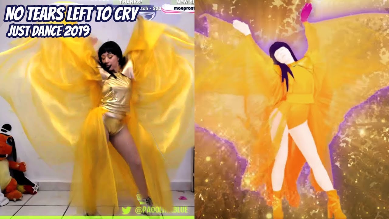 Just Dance 2019 No Tears Left To Cry Ariana Grande Cosplay Gameplay
