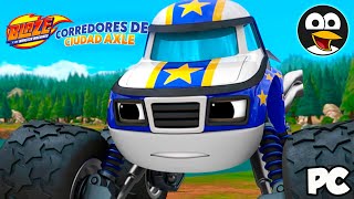 Blaze y los Monster Machines: Corredores de Ciudad Axle en Español - Carreras al Azar 5: Darington