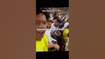 Thumbnail of Bro made the whole stadium chant Ronaldo☠️#shorts #football #viral