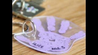 DIY Handprint Keychain | DIY with Kids
