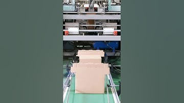 Bliss Box Making Machine Three Pieces Box Forming Machine pineapple apple melon potato #box #packing