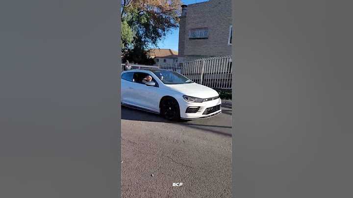 VW SCIROCCO R with sounds mental ! #shorts
