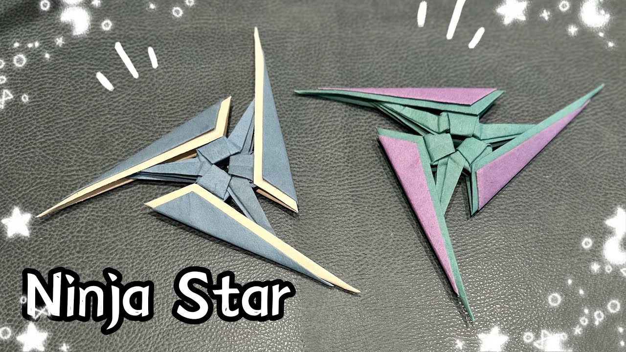 How to Make a Fast-Flying Origami Ninja Star | Easy Paper Shuriken | DIY A4 Paper Throwing Star