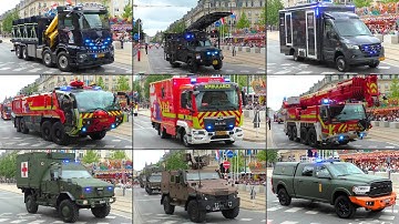 🇱🇺 NATIONALE FEESTDAG LUXEMBURG 2025 | Parade van Militaire en Hulpdienstenvoertuigen door de stad!