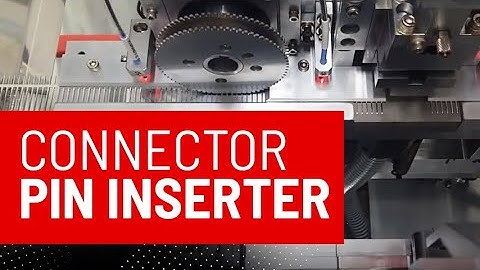 Connector Pin Inserter