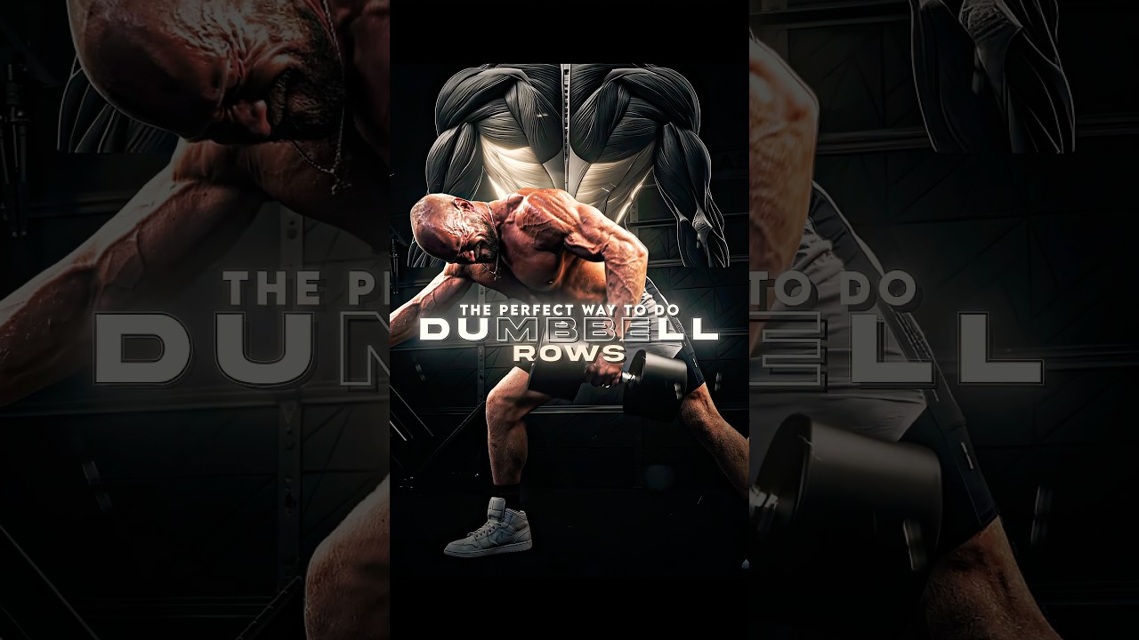 The PERFECT Dumbbell Row 🔥 BEST Guide Ever Made