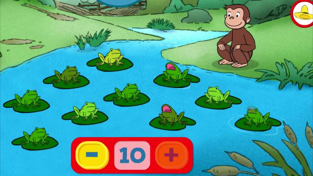 Curious George Ribbit Curious George Games - YouTube