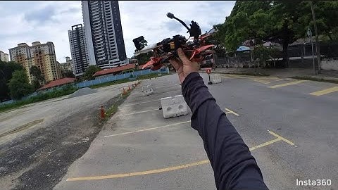 Insta360 Go 3 Testing With FPV Drone Mark4 HD DJI O3 Airunit