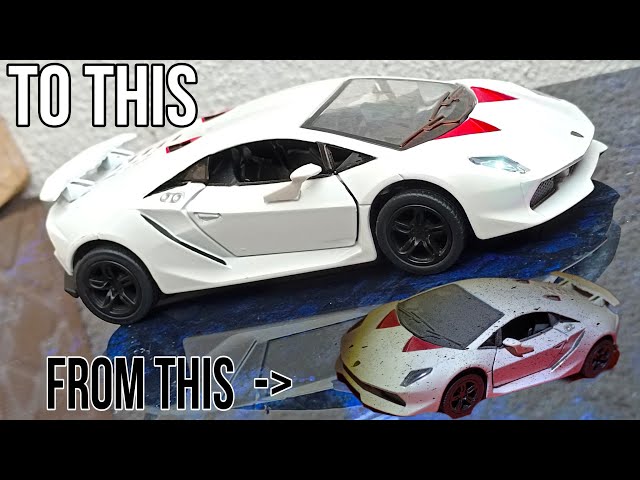Miniature Looksmart 1/43 – Lamborghini Sesto Elemento – Voiture De Sport Neuve