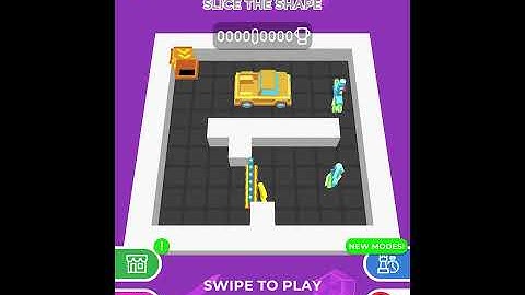 Shape Slicer 3D Levels 35 -  Gameplay Walkthrough (iOS Android HD Offline Challenge) #Shorts