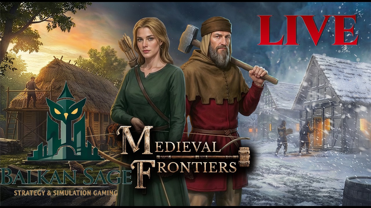 🎮 Medieval Frontiers Stream Premiere — First Look Gameplay & Exploration!