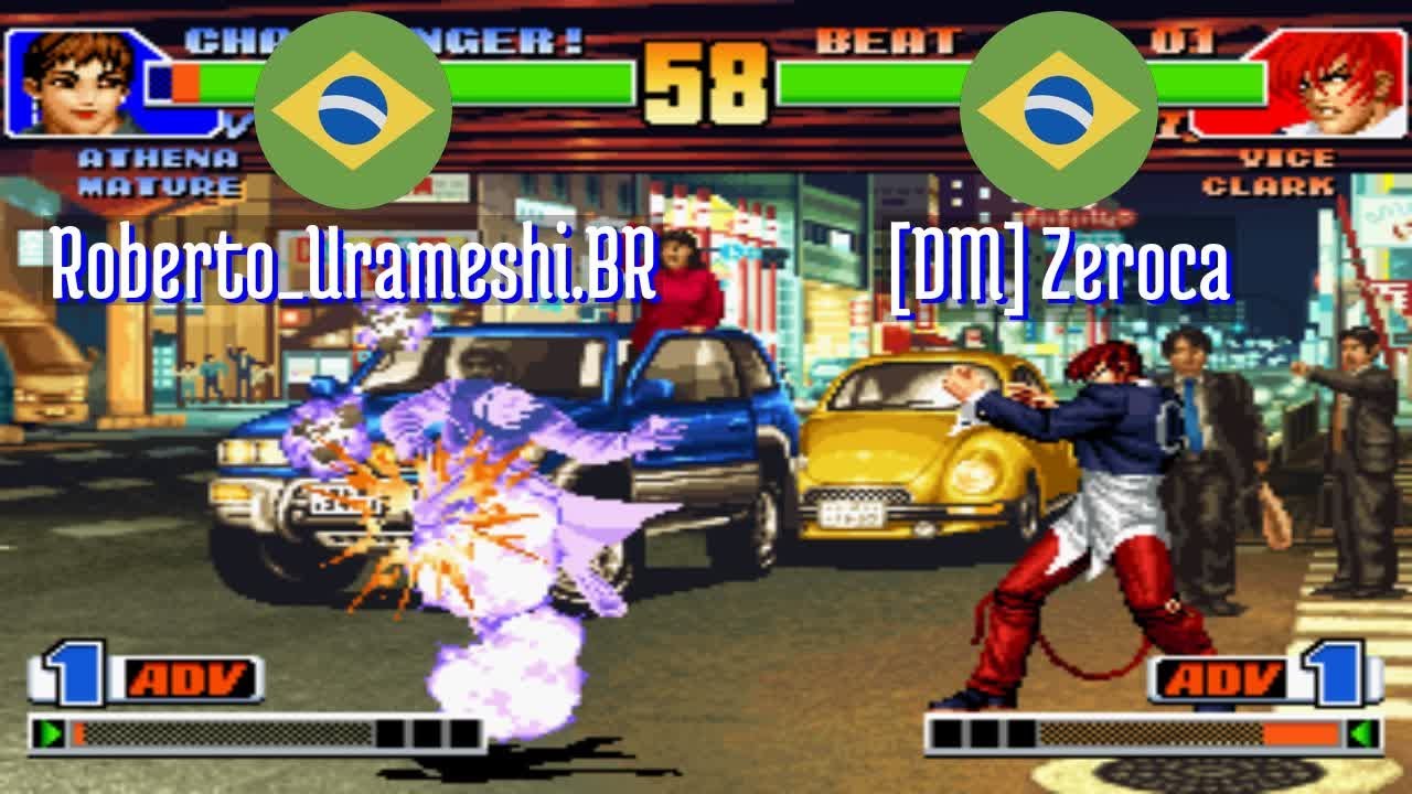 FT5 @kof98: Roberto_Urameshi.BR (BR) vs [DM] Zeroca (BR) [King of Fighters 98 Fightcade] Jun 21