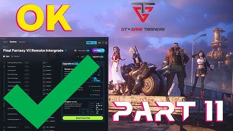 Final Fantasy VII Remake Intergrade gameplay part 11 - WeMod Trainer
