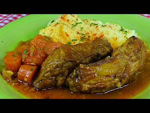 Tan Delicioso que te chupas los dedos/receta fácil costillas de cerdo en salsa (A mi manera)