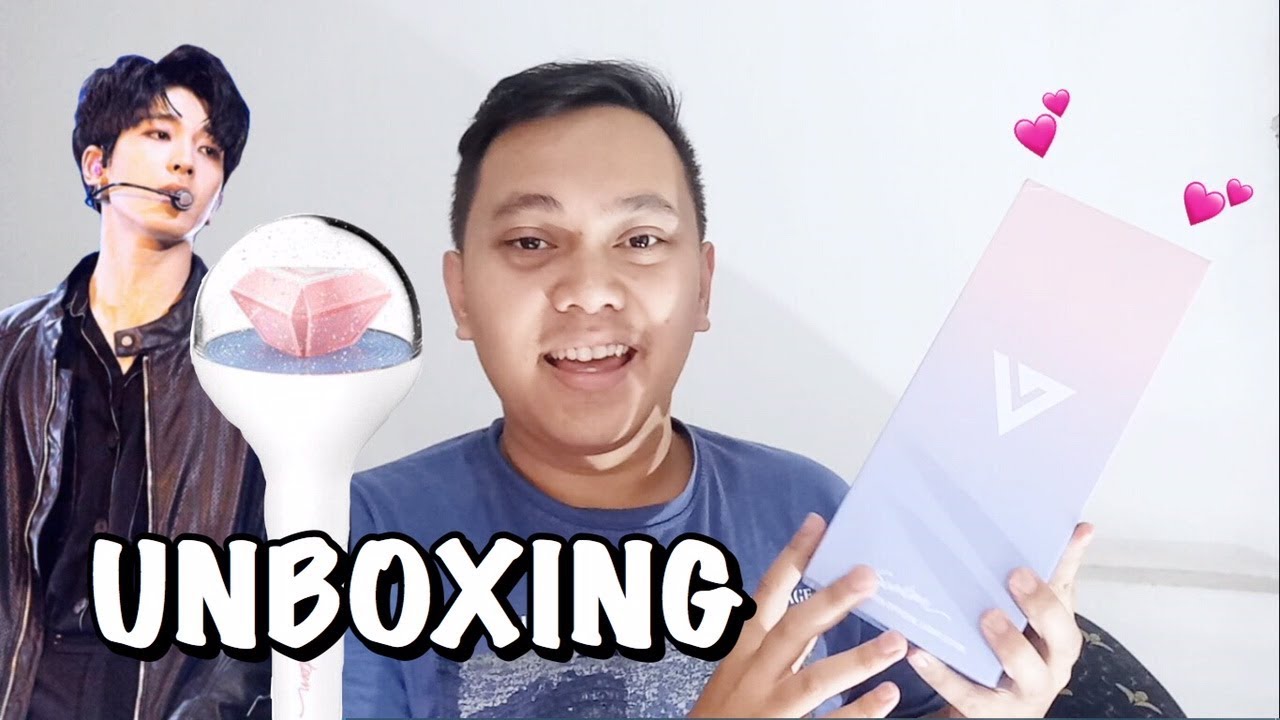 SEVENTEEN OFFICIAL LIGHTSTICK CARATBONG UNBOXING [Bahasa Indonesia] camera iphone 8 plus apk