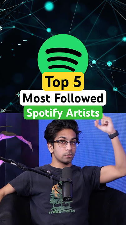 Top 5 Most Followed Spotify Artists 🎧