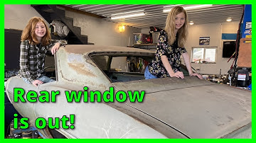 1969 Camaro Part 8- Removing Rear Window