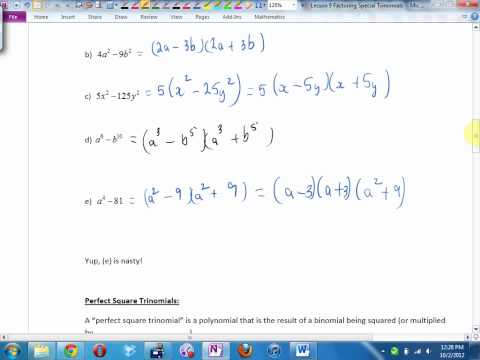 Math 10 U1L9