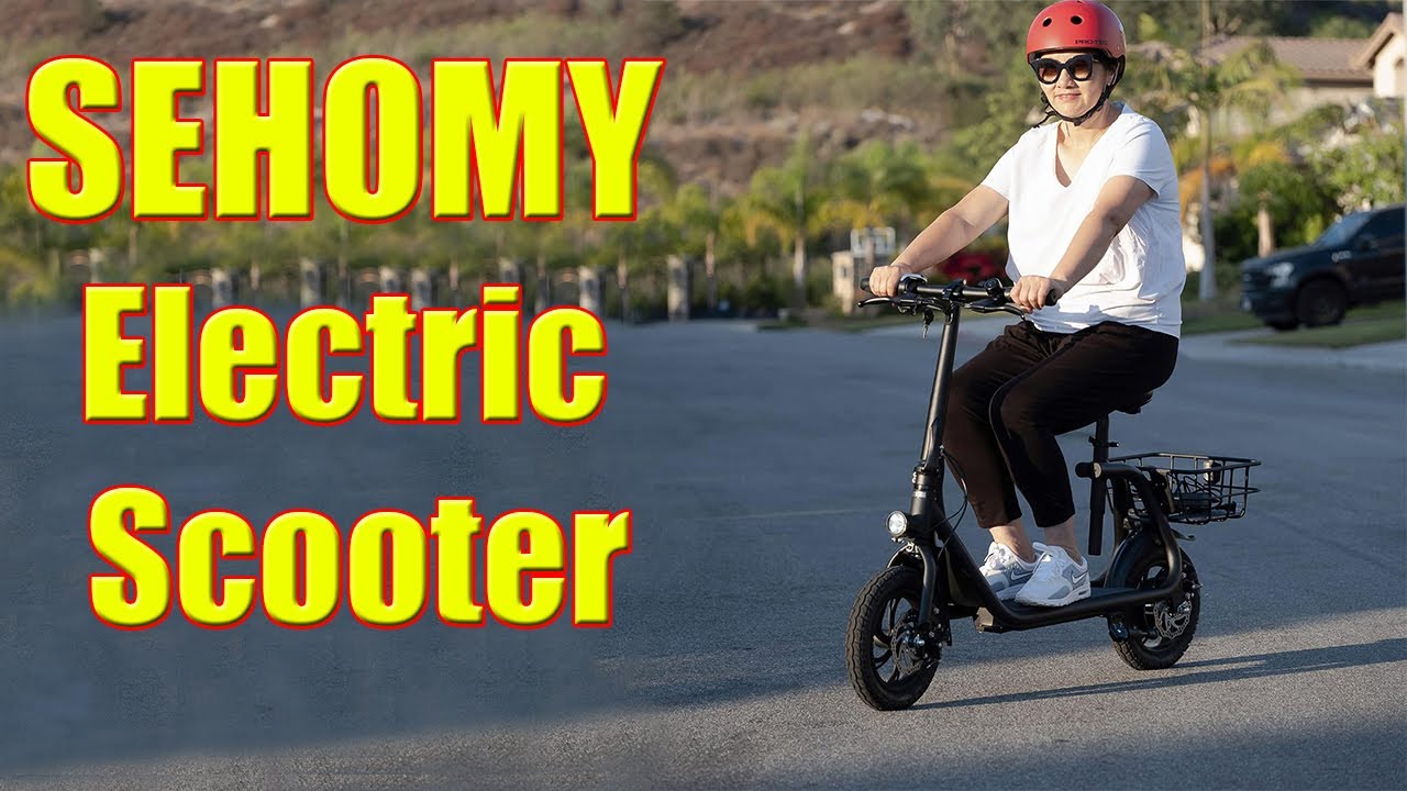 SEHOMY Electric Scooter for Adults with Seat Best Electric Scooter