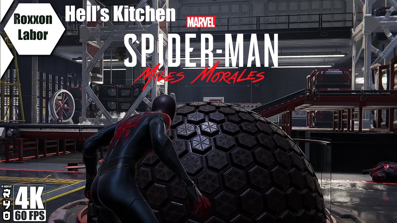Hell's Kitchen, Roxxon Labor Marvel’s SpiderMan Miles Morales (PC