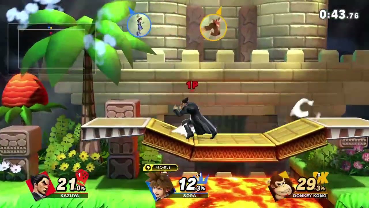 スマブラSP リプレイ タイム制 13711 [26年08月分]【カズヤ 1P自分
