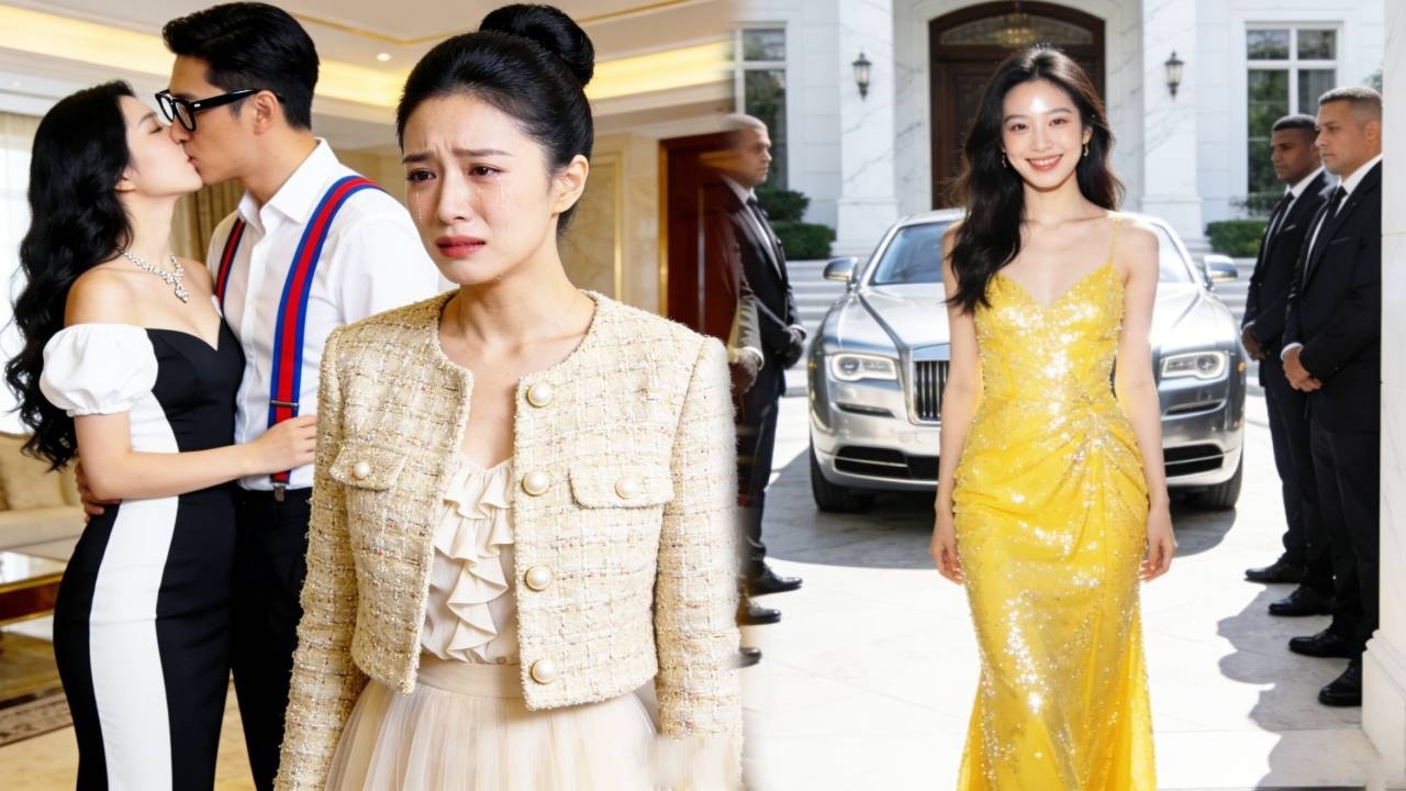 El marido trae a la amante a casa. Ignoraba Soy la hija del hombre más rico. Hoy lloran.