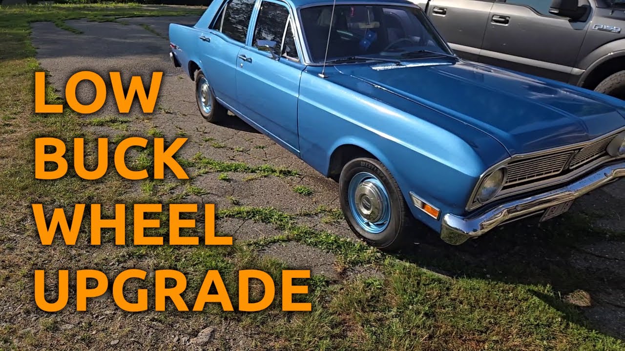 Cheap and easy wheel upgrade for my 68 Ford Falcon