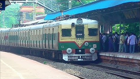 Bandel-Howrah Matribhoomi Ladies Special EMU Local Arriving Hooghly Station | Eastern Railways