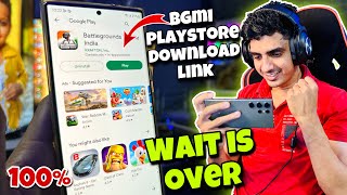 FINALLY BGMI NOW AVAILABLE ON PLAYSTORE | HOW TO DOWNLOAD AND UPDATE BGMI