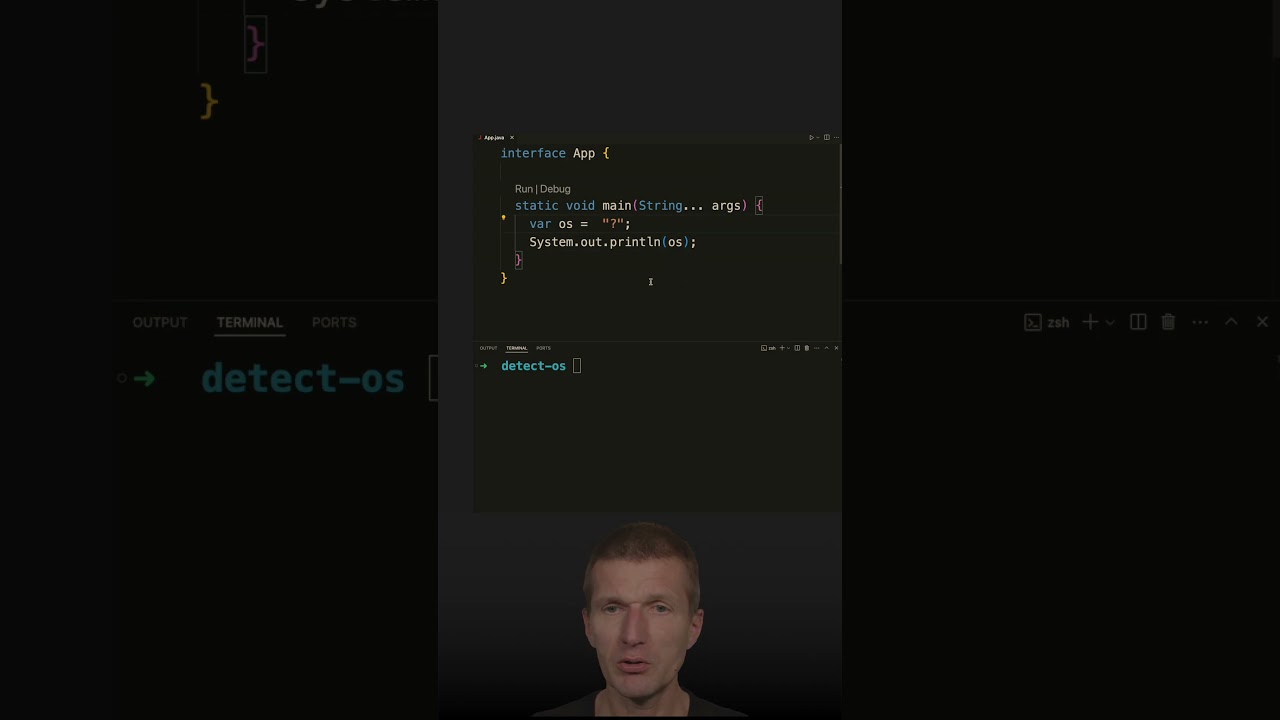 How To Detect the OS? #java #shorts #coding #airhacks