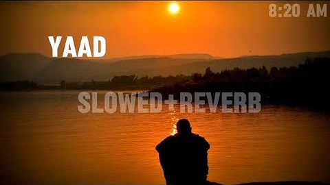 YAAD(dedicated) (OFFICIAL VIDEO) | indian lofi rap |slowed reverb| by Rohit khandura
