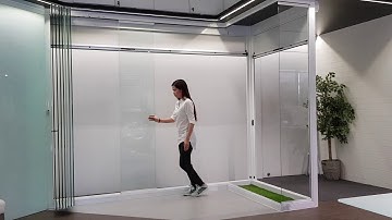 Cửa Kính Xếp Trượt chữ L trượt qua nhiều góc - sự lựa chọn tuyệt vời cho không gian linh hoạt