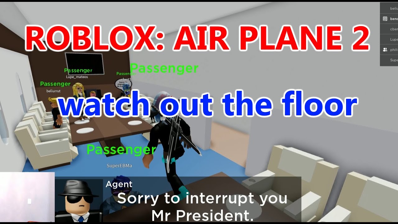 Roblox Air Plane 2 When You Don T Know The Floor Is Lava Ben Toys And Games Family Friendly Gaming And Entertainment - roblox mad city lava plane