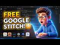 Google Stitch UI Design FREE &amp; UNLIMITED 😳 Claude Opus + Gemini + GPT-4o + Qwen + DeepSeek Access