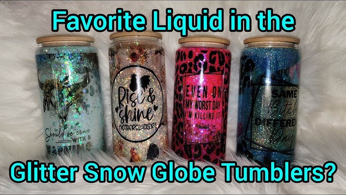 Halloween glitter globe tumblers, Snowglobe tumbler tutorial, Fix a failed  cup, Glitter Drip 