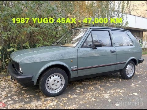 1987 Yugo 45ax 47 000 Km Amazing Condition Youtube