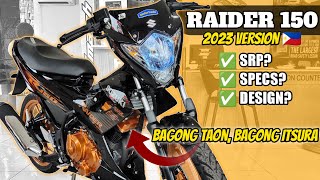 2023 MODEL | RAIDER 150 CARB | Actual unit, and Specifications Walkthrough