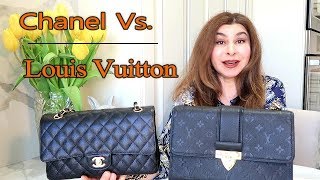 Chanel Classic Medium Flap Vs. Louis Vuitton Saint Sulpice