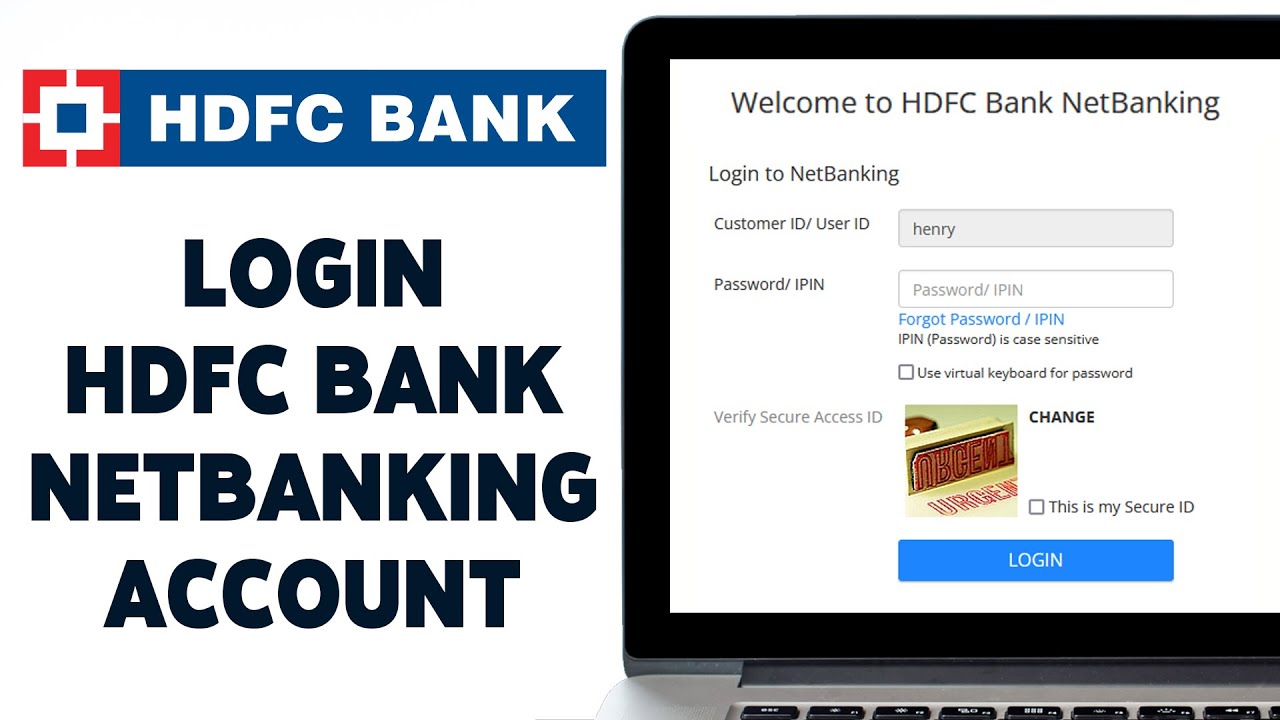 How To Login HDFC Bank NetBanking Account Online 2024 HDFC NetBanking