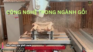 Những máy móc công nghệ mới nhất đang được ứng dụng trong sản xuất nội thất gỗ tự nhiên hiện nay!