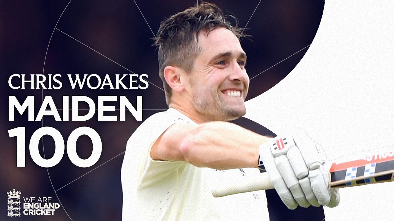 Первый тестовый век Криса Уокса | Англия против Индии 2018