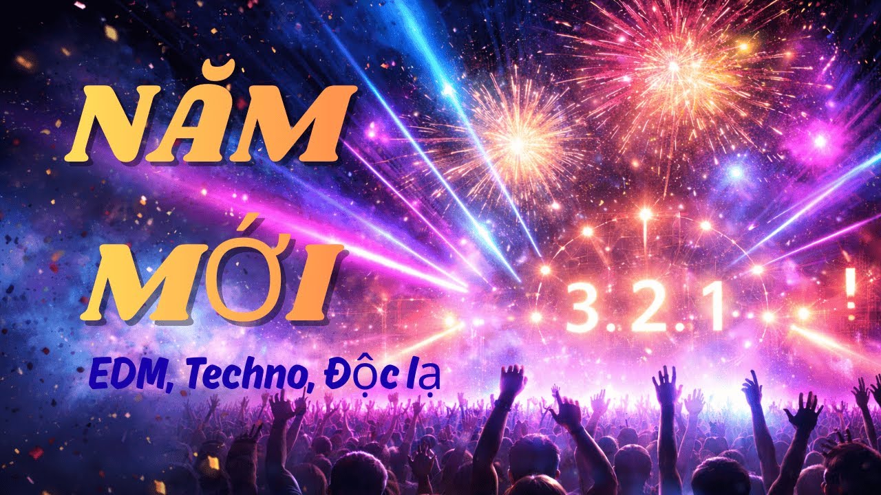 NĂM MỚI | Ba Hai Một | EDM, 3...2...1 NĂM MỚI, Techno Countdown | Happy New Year | Chúc mừng NĂM MỚI