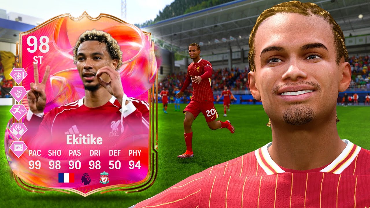 This cards a PROBLEM!! 😱 98 FUTTIES SBC Ekitike! FC 25 Player Review