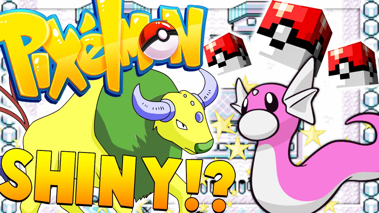 OVERPOWERED SHINY POKEMON BATTLE LUCKY BLOCK MOD! | Minecraft Pixelmon ...